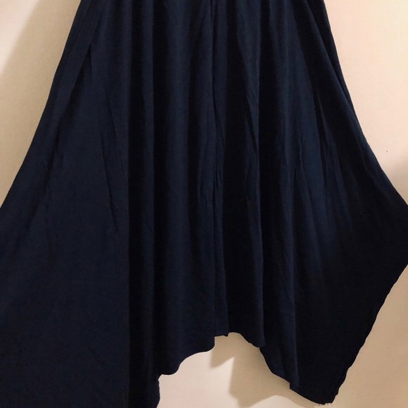 Joe Fresh NWT navy blue mid length skirt - Picture 4 of 7